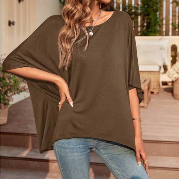 Boho batwing sleeve top - Picture 2 of 16